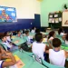 Alunos comemoram início do ano letivo em Nova Iguaçu