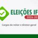 IFRJ conclui consulta eleitoral para o mandato 2026–2030